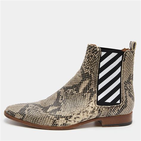 michael kors snakeskin ankle boot|snake embossed leather shoes.